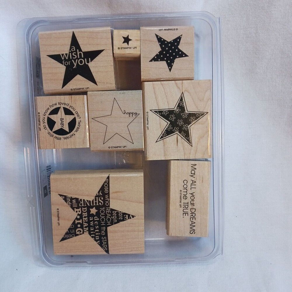 Stampin' Up In the Stars Stamp Set 8 Pieces